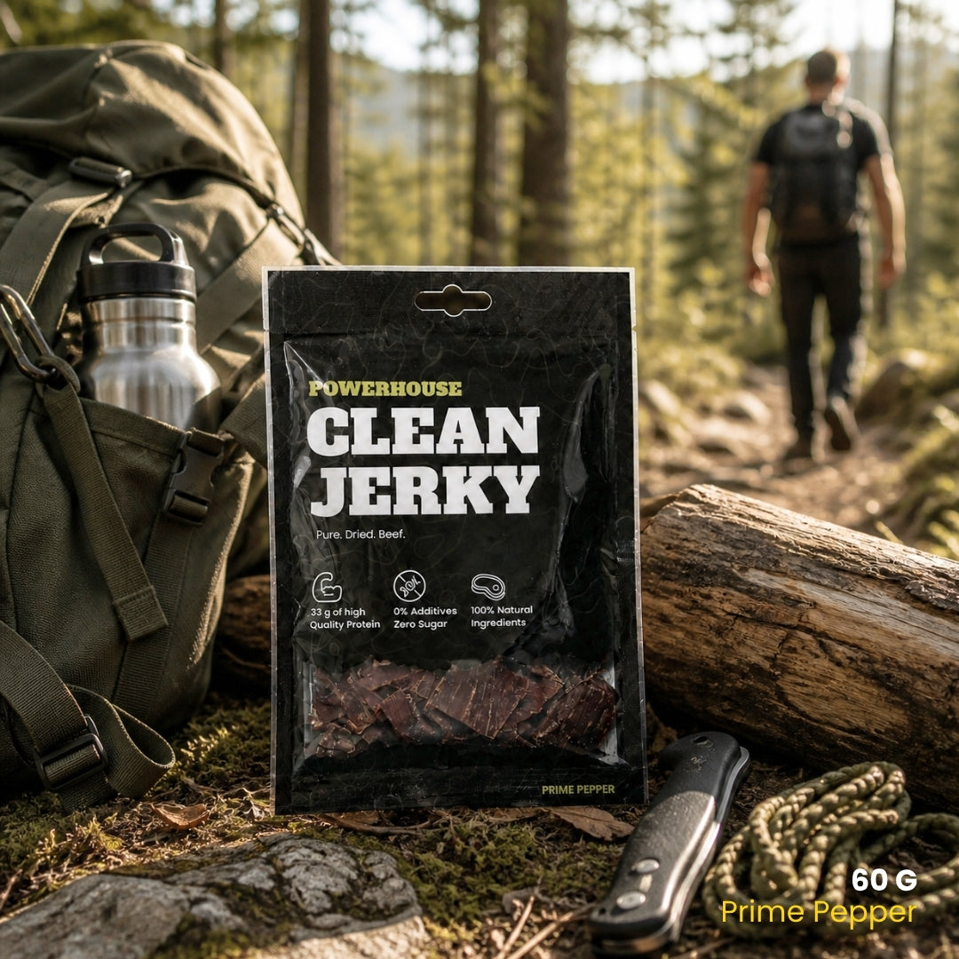 Powerhouse Clean Jerky - PRIME PEPPER